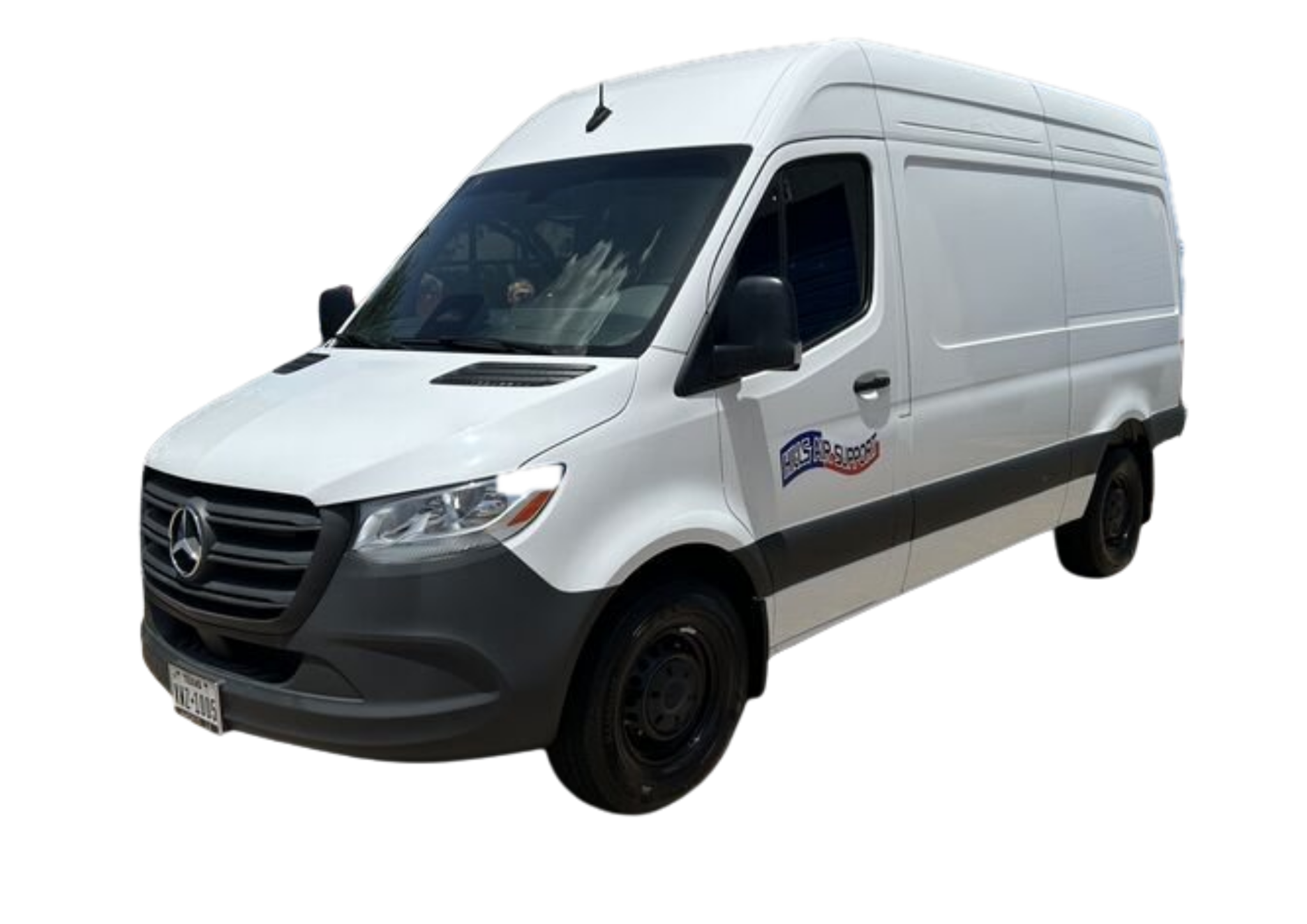 Hills Air Support Sprinter van